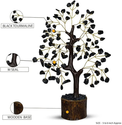 Black Tourmaline, Crystal Tree, Good Luck Gifts, Black Tourmaline Stone, Energy Healing, Authentic Black Tourmaline, Spiritual Gifts, Tourmalines, Crystals and Healing Stones for Positive Energy