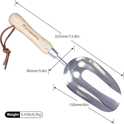 Soil Scoop Multipurpose Garden Scoop for Potting, Transplanting and Outdoor Use in Shop, Bar, Restaurant, Kitchen, Tea Shop