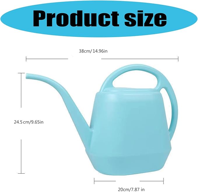 Watering Can 4L Watering Can with Comfortable Handle Small Garden Watering Can Long Spout for Indoor Outdoor