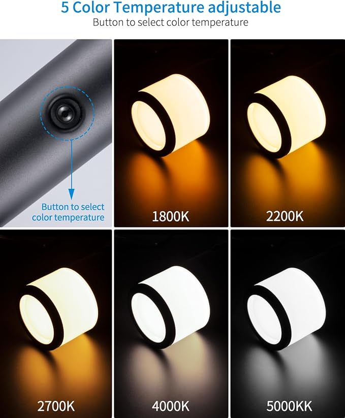 5CCT Low Voltage Bollard Pathway Lights, 4.5W 320LM 12-24V AC/DC Aluminum Waterproof Outdoor Landscape Cylinder Path Light, Glass head 4FT Corded with IP65 Wire Nuts, 4Pack 1800/2200/2700/4000/5000K