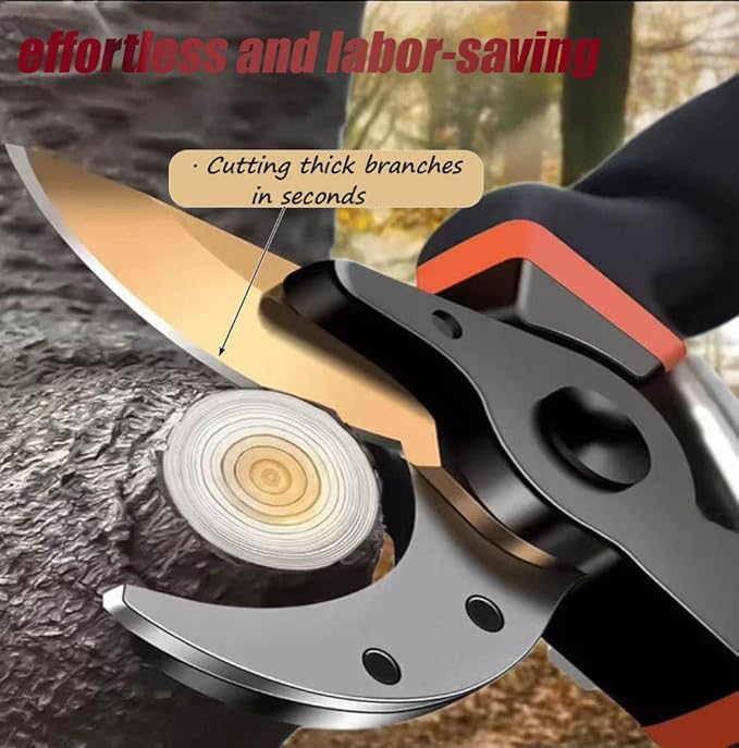 8" Professional Premium SK5 Bypass Pruning Shears, Hand Pruners, Garden Clippers.
