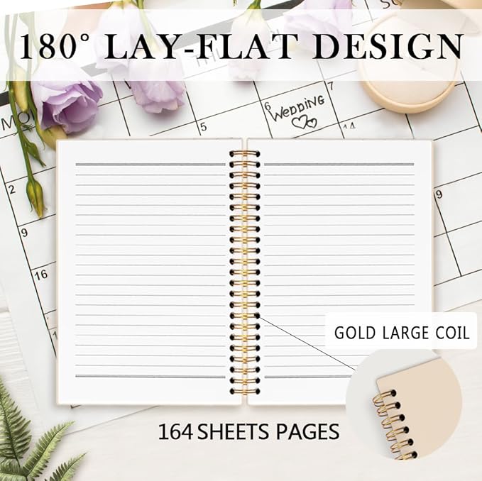 nvucamd Vintage Mushroom Spiral Notebook, Cottagecore Mushroom Journal Notebook, Retro Botanical Journaling Notebooks for Women, Mushrooms Gifts Office Supplies, 5.5x8.3Inch