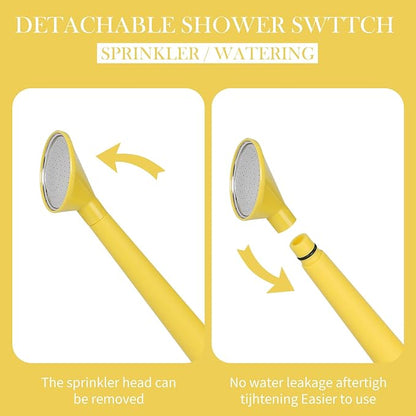 2 Gallon Watering Can for Indoor Plants, Garden Watering Cans for Outdoor Plant House Flower, Modern Plant Watering Can Large Long Spout with Sprinkler Head