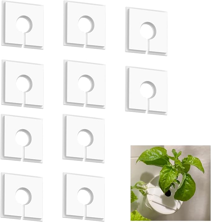 Set of 10 Light-Blocking Cube Caps Compatible with Gardyn Hydropnics