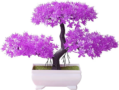 Talent Star Artificial Bonsai Tree Juniper Faux Plants Indoor Small Fake Plants Decor with Pots for Home Table Office Desk Bathroom Shelf Bedroom Living Room Farmhouse Decorations Wedding Tabletop Ro