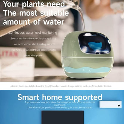 Smart Flowerpots,Smart Pet Planter,Ai Planter,Intelligent Flowerpots,Multiple Expressions,7 Smart Sensors, And Ai Chips Make Raising Plants Easy And Fun For Living Room,Desk,Plant-free (Yellow)
