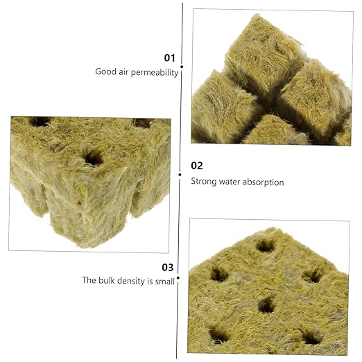 Sosoport 125pcs Soilless Cultivation Inserting Seedlings Nutrient Block Plant Fertilizer Easy to Use for Vegetable Flower Garden