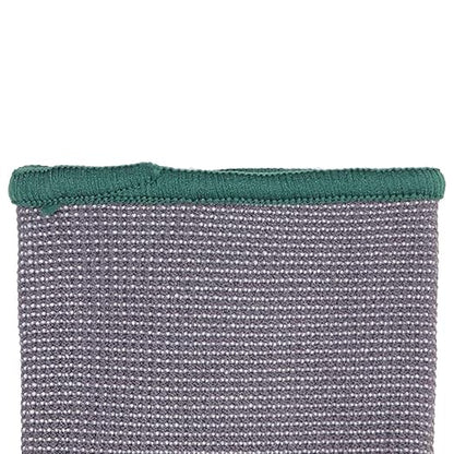 Amazon Basics Micro-Foam Nitrile Coated Work Gloves, Nylon Liner Fiber, Touch Screen, Size 8/M, 12 Pairs, Grey