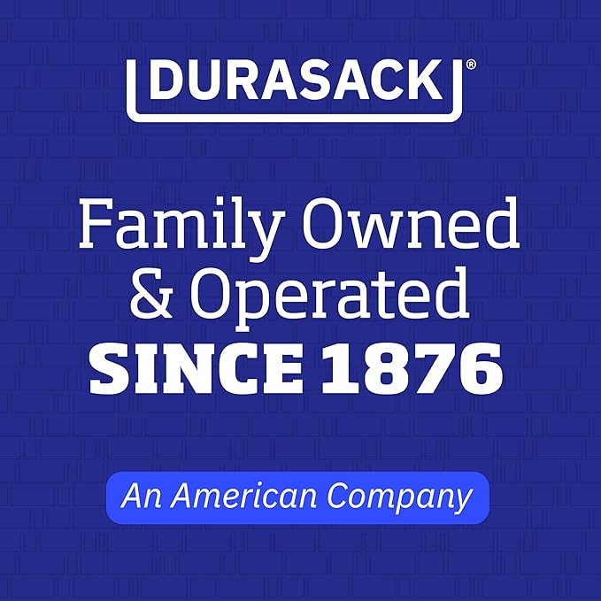 DURASACK Heavy Duty Home and Yard Waste Bag 48-Gallon Woven Polypropylene, Reusable Lawn and Leaf Garden Bag with Reinforced Carry Handles, Pop-Up Self-Standing Garbage Can, Red (Pack of 2)