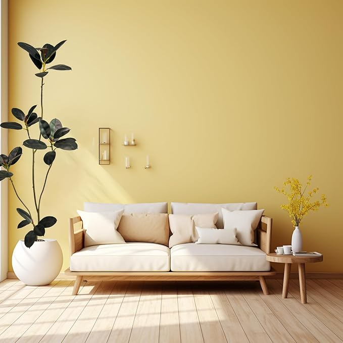 Artificial Rubber Tree,6ft Tall Fake Plants Artificial Rubber Plants for Indoor, Fake Trees for Office Home Living Room Floor Patio Greening Porch Decor。