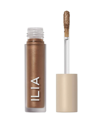 ILIA - Chromatic Liquid Powder Eye Tint | Cream-to-Powder Eyeshadow, Smudge-Resistant, Quick-Dry, Weightless, Water-Based | Non-Toxic, Vegan, Cruelty-Free, Clean Makeup (Sheen, 0.12 fl oz | 3.5 ml)