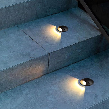 LED Well Lights Outdoor In Ground Lighting Low Voltage Landscape Lighting,2W AC/DC 12V 24V Driveway Lights Warm White Waterproof IP68 Aluminium Single Side Lighting,4PACKS