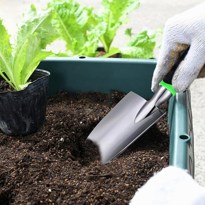 Kynup Garden Tools, Pitchforks, Garden Tools, Weeder Aluminum with Soft Rubberized Non-Slip Handle, Durable Garden Hand Tools Garden Gifts for Men, Women
