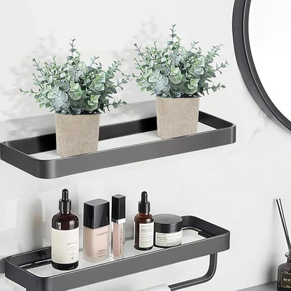 2 Pack Fake Plants Eucalyptus Small Potted Artificial Plants Indoor Greenery for Shelf Desk Home Bathroom Modern Farmhouse Living Room Coffee Table Decor