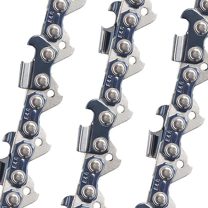 E & S 3 Pack 20 Inch Chainsaw Chain .325" Pitch .063" Gauge 81 Drive Links Semi-Chisel Chain Saw Chains for Husqvarna, Poulan, Craftsman, Greenworks and More Chainsaw Brands