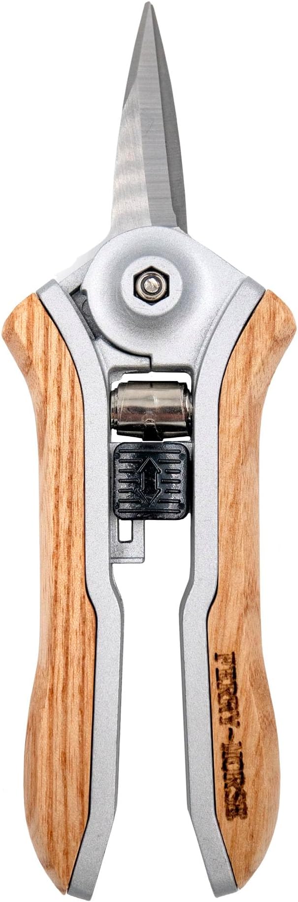 Ferry-Morse Hand Tool Wood Handle Pruning Garden Snips, Garden Shears, Snips for Gardening, Flower scissors Florist clippers, Hand Held Pruners for Gardening Heavy Duty, Pruning shears for garden