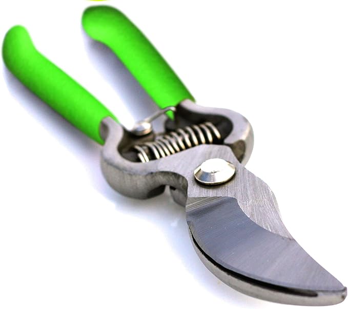 Garden Guru Classic Bypass Pruning Shears Clippers – Heavy Duty Forged Steel Pruners – Non Slip Comfort Grips – Cuts up to 1” Diameter – Professional Bypass Pruners for Gardening - 1 Case (60 Pcs)