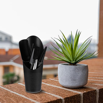 5pcs Succulent Gardening Tool Mini Hand Transplanting Tools for Indoor and Outdoor Plants Ergonomic Design Portable Gardening Accessory for Weeding Digging Pruning