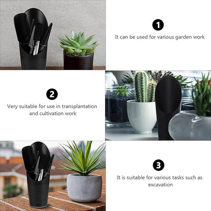 5pcs Succulent Gardening Tool Mini Hand Transplanting Tools for Indoor and Outdoor Plants Ergonomic Design Portable Gardening Accessory for Weeding Digging Pruning