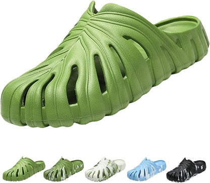 Optigard Monstera Slippers for Women and Men,Monstera EVA Thick Sole Pillow Slippers,Non Slip Quick Drying Breathable Beach Monstera Slides