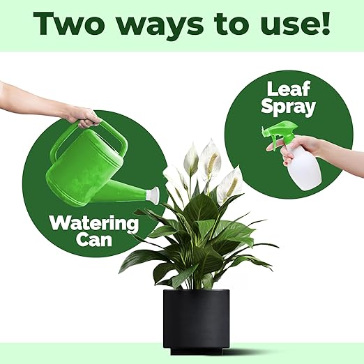 Peace Lily Fertilizer, Complete Liquid Peace Lily Plant Food, 8 oz (250mL)