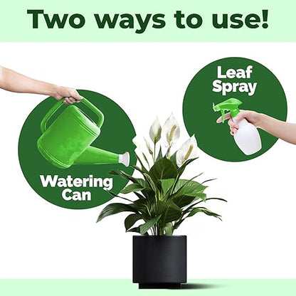 Peace Lily Fertilizer, Complete Liquid Peace Lily Plant Food, 32 oz (1 Quart)