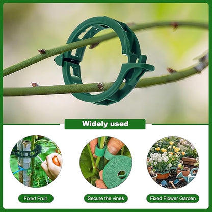 Monstera Plant Support,10 Pack Stackable Garden Plant Stakes for Indoor & Outdoor Plants,Adjustable Climbing Plant Support Poles,Durable Plant Holder for Tall Potted Plants,Vines & Growing Greens