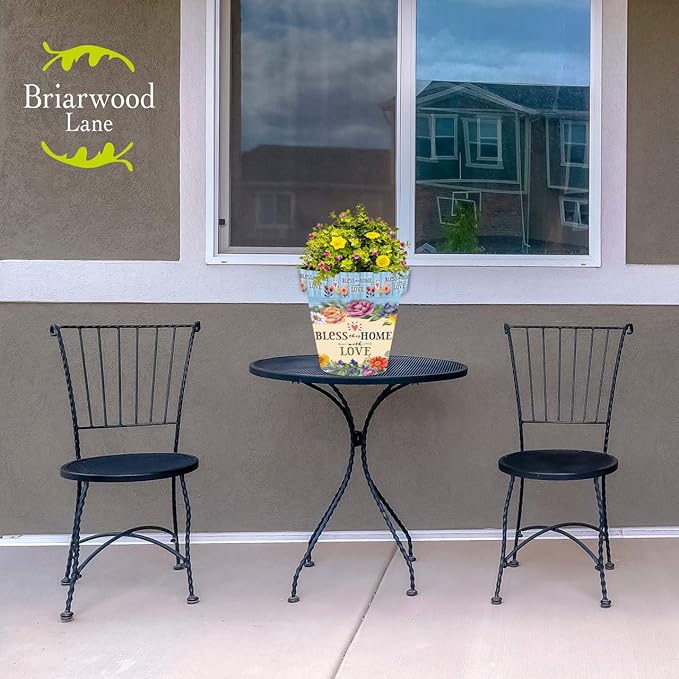 Briarwood Lane Bless This Home with Medium Love Planter