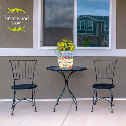 Briarwood Lane Bless This Home with Medium Love Planter