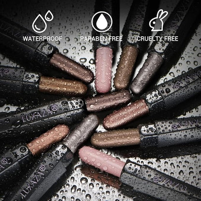 6PCS Cream Eyeshadow Stick Makeup Sets, Metallic And Matte Shimmer Eye Shadow Eye Brightener Stick Pencil Crayon, A01-Brown Neutral