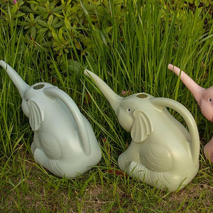 2pcs 2pcs Watering Can with Long Spout for Indoor Outdoor Plants Lightweight Ergonomic Handle Cute Animal Shape Garden Watering Kettle in Blue