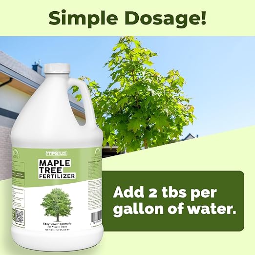 Maple Tree Fertilizer, Complete Liquid Maple Tree Plant Food, 1 Gallon (128 oz)