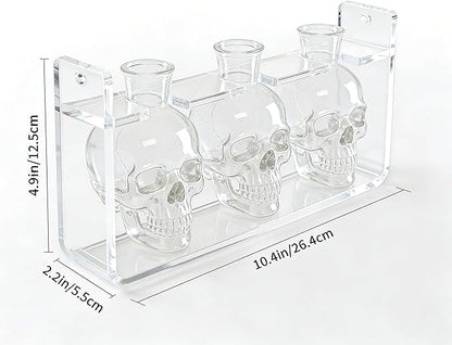 Clear Plant Propagation Station Plants Terrarium Planter Vase Birthday Gifts for Women Girl in Acrylic Stand Home Office Garden Decor