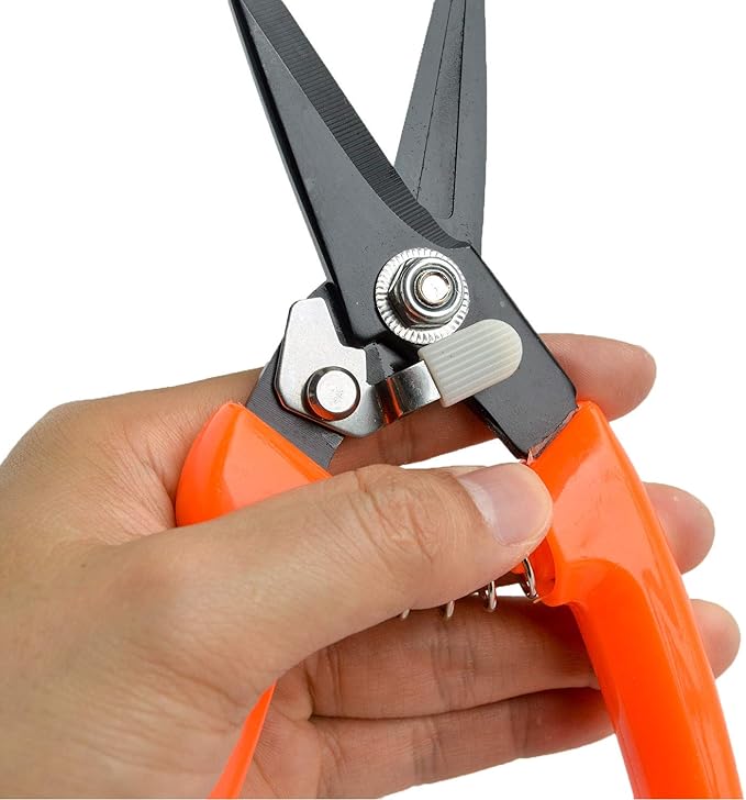 Hoof Trimmers Goat Hoof Trimming Shears Nail Clippers for Sheep, Alpaca, Lamb, Pig Hooves Multiuse Carbon Steel Trimmer