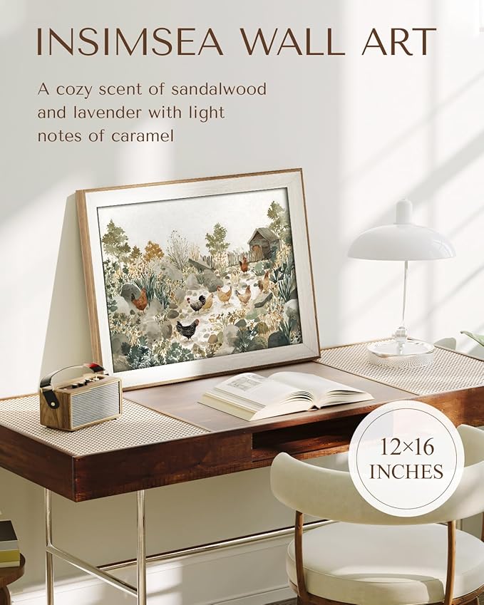 InSimSea Framed Wall Art laohauxin-kuanbiankuang0122 HK1313 16" L x 12" W