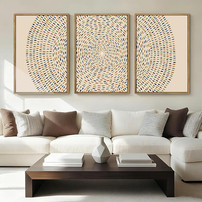 Anyzal Christian Wall Art Jesus Feeds the 5000 Wall Art Jesus Wall Decor 16x24 Inch Set of 3 for Living Room Bedroom Dining Room