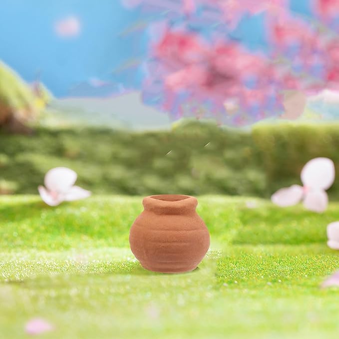 8Pcs Small Terracotta Pots for Succulent Plants Mini Clay Planters Indoor Outdoor Small Flower Pots for Gardening and Craft Decoration