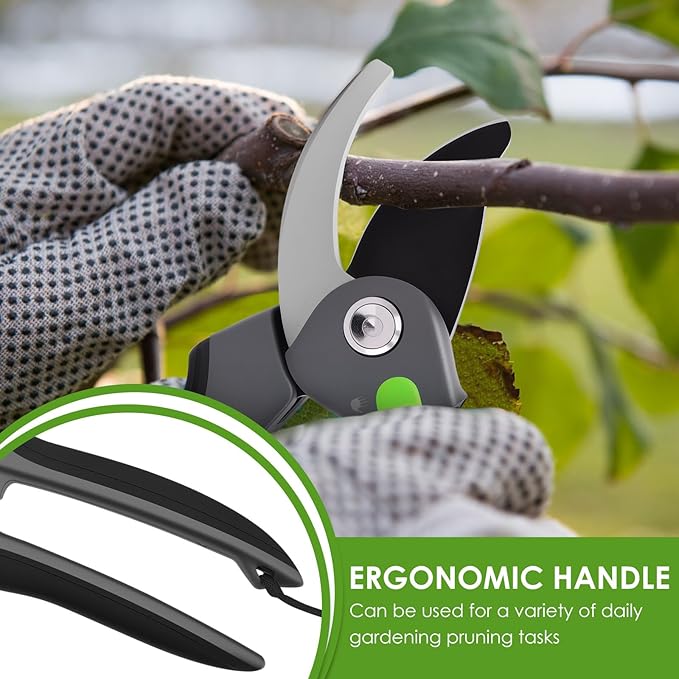 2 Pack Gardening Shears Pruning Garden Scissors Pruning Scissors For Gardening Pruner Shears With Rust Resistant Steel Blade Effortlessly Cuts