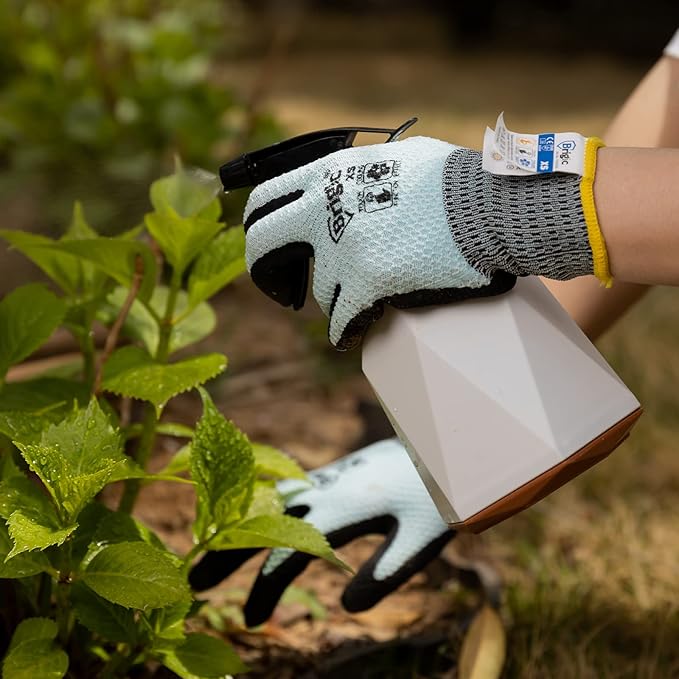 Gardening Gloves - Cooling, Thin, Touch, Outdoor work garden gloves for women, gardening tool for yard landscaping