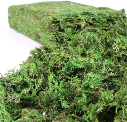 Artificial Moss, 17.6 OZ Green Moss for Decorating, Faux Moss for Crafts, Decorative Moss for Plants Indoor, Table Centerpieces, Fairy Garden Wedding Decor, Fake Moss Decor