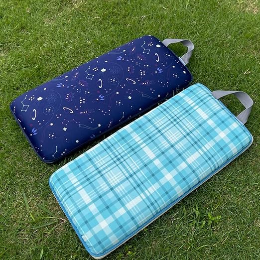 Garden Kneeling Pad Memory Foam Waterproof Durable Easy-to-Clean EVA Knee Pad Suitable for Gardening Outdoor Work Yoga DIY Thickness 17.3 * 8.26 * 1.57 in Blue