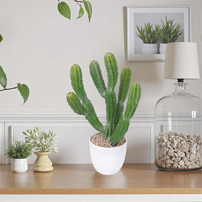 Artificial Cactus 16inch Faux Cacti Fake Succulent Plants for Indoor Outdoor Home Office Garden Decor