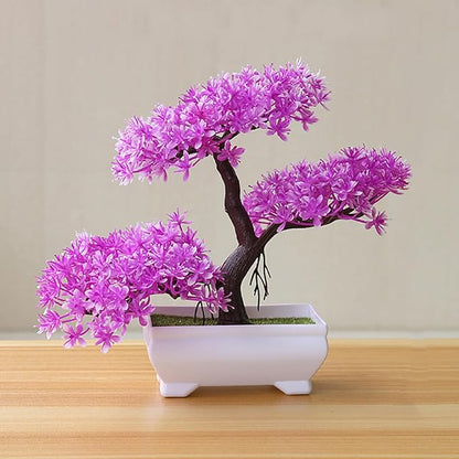 Talent Star Artificial Bonsai Tree Juniper Faux Plants Indoor Small Fake Plants Decor with Pots for Home Table Office Desk Bathroom Shelf Bedroom Living Room Farmhouse Decorations Wedding Tabletop Ro