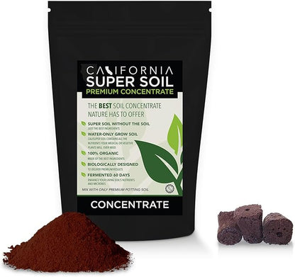 The Bud Grower | Premium 100% Organic Super Soil Concentrate | 2.5 lbs of Premium Soil Concentrate & Rapid Rooters | All-in-One Soil Amendment