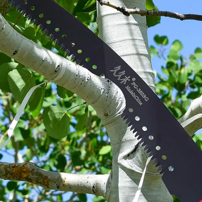 Pole Saw for Tree Trimming - 30 FT Extendable Tree Pruner, Long Handle Tree Trimmer, High Reach Branch Cutter, Heavy Duty Pole Pruning Saw, Tree Cutting Tool for Hard-to-Reach Branches