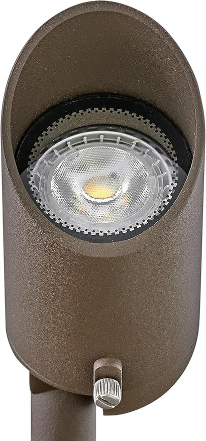 Hinkley 1536TXB-LMA30K LumaCORE 3K Variable Output 12v LED Spot Light - 12 Distinct Lighting Combinations - Textured Brown