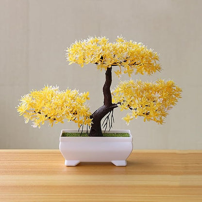 Talent Star Artificial Bonsai Tree Juniper Faux Plants Indoor Small Fake Plants Decor with Pots for Home Table Office Desk Bathroom Shelf Bedroom Living Room Farmhouse Decorations Wedding Tabletop Ye