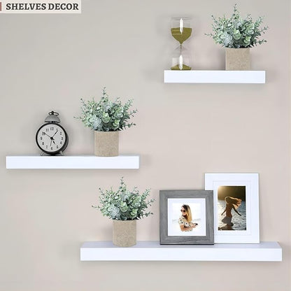 3 Pack Eucalyptus Fake Plants in Pot, Artificial Plants Indoor Greenery Small Faux Plants for Bathroom Shelf Room Desk Home Office Coffee Table Farmhouse Decor