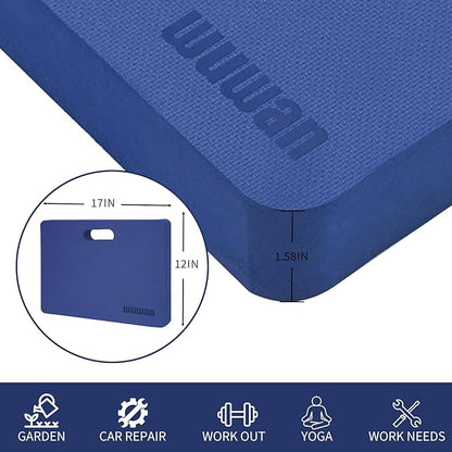 Yoga kneeling mat, 1.5inch Thick,Knee Push-ups, Plank Support & Yoga Elbows/Knees Mat Provides Cushion for Kneeling & Elbows