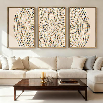 Anyzal Christian Wall Art Jesus Feeds the 5000 Wall Art Jesus Wall Decor 16x24 Inch Set of 3 for Living Room Bedroom Dining Room